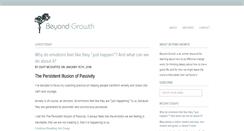 Desktop Screenshot of beyondgrowth.net